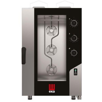 Konvektomat Millennial Smart Gastro, 11x GN 1/1 - elektromechanicky ovládaná, plynová, Tecnoeka, 230V/700W, 17500kW, 730x855x(H)