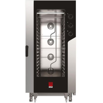 Konvektomat Millennial SmartGastro 20× GN 1/1 konvektomat pro gastronomii - elektrický, Tecnoeka, 400V/31000W, 930x1041x(H)1900m