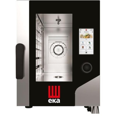 Konvektomat Millennial Gastro Compact 6×GN 1/1 konvektomat s dotykovým displejem - elektrický řízený, Tecnoeka, 400V/7800W, 500x