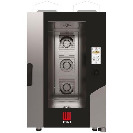 Konvektomat Millennial Touch Screen Gastro s automatickým mycím, 11x GN 1/1 - elektronicky ovládaná, plynová, Tecnoeka, 230V/700