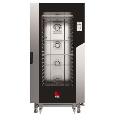 Konvektomat Millennial Touch Screen Gastro s automatickým mycím systémem, 20 × GN 1/1 - elektronicky řízený, elektrický, Tecnoek