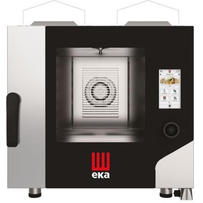 Konvektomat Millennial Touch Screen Gastro s automatickým mycím systémem, 5x GN 1/1 - elektronicky ovládaná, plynová, Tecnoeka,