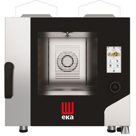 Konvektomat Millennial Touch Screen Gastro s automatickým mycím systémem, 5x GN 1/1 - elektronicky ovládaná, plynová, Tecnoeka,