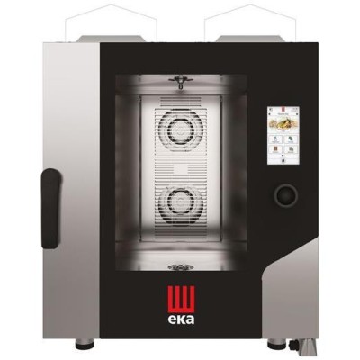 Konvektomat Millennial Touch Screen Gastro s automatickým mycím systémem, 7xGN 1/1 - ovládaná elektronicky, plynová, Tecnoeka, 2