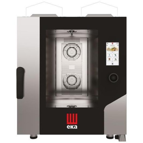 Konvektomat Millennial Touch Screen Gastro s automatickým mycím systémem, 7xGN 1/1 - ovládaná elektronicky, plynová, Tecnoeka, 2