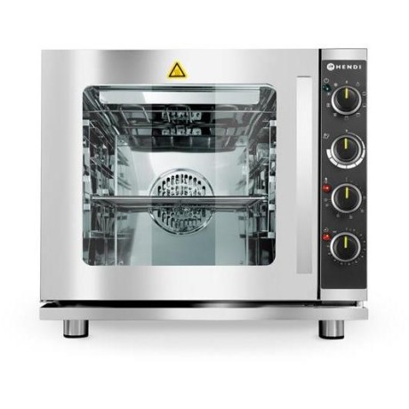 Konvektomat s grilem 4x GN 2/3, HENDI, Světle šedá, 230V/3000W, 625x585x(H)590mm
