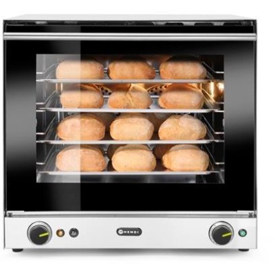 Horkovzdušná trouba s zvlhčováním H90S, HENDI, 62L, 220-240V/2670W, 595x595x(H)570mm
