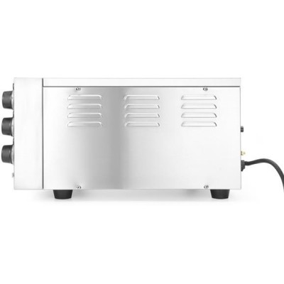 Jednokomorová pec na pizzu 2000 W, HENDI, Stříbrná, 230V/2000W, 580x560x(H)275mm