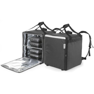 Tepelně izolovaný přepravní batoh, HENDI, 75,2L, Černá, 410x410x(H)480mm