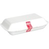 Samolepící jednorázová páska zajišťující balení a gastronádoby - sada 2 rolí, HENDI, 250 ks, 25x75mm