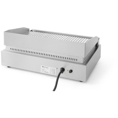 Mřížka žebrovaná, HENDI, Profi Line, zcela žebrované, 230V/2400W, 550x435x(H)245mm