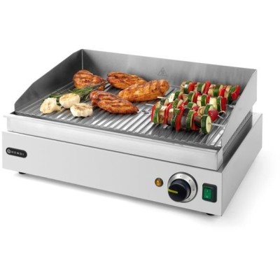 Mřížka žebrovaná, HENDI, Profi Line, zcela žebrované, 230V/2400W, 550x435x(H)245mm