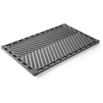 Grilovací deska litinová, HENDI, GN 1/1, 325x530mm