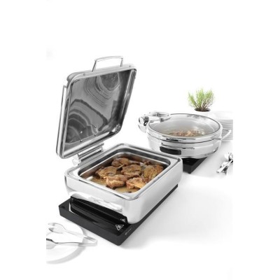 Indukční varná deska, HENDI, Kitchen Line, 230V/800W, 460x315x(H)61mm