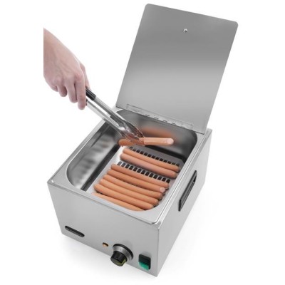 Ohřívač párků, HENDI, Kitchen Line, 10L, 230V/1000W, 405x290x(H)254mm