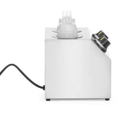 Ohřívač omáček dvojitý, HENDI, 1,3L, 220-240V/400W, 270x223x(H)282mm