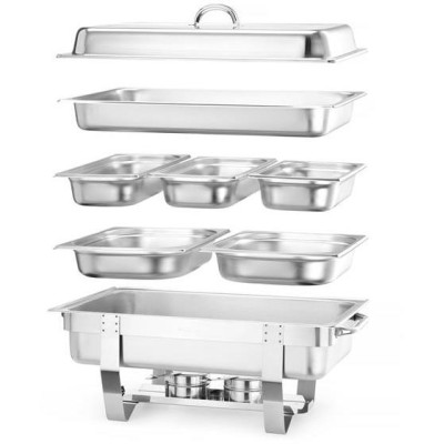 Chafingová sada, HENDI, Kitchen Line, 585x385x(H)315mm