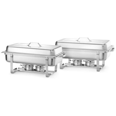 Chafing GN 1/1, HENDI, Kitchen Line, 9L, 2 ks, 600x358x(H)295mm