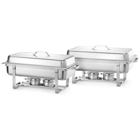 Chafing GN 1/1, HENDI, Kitchen Line, 9L, 2 ks, 600x358x(H)295mm