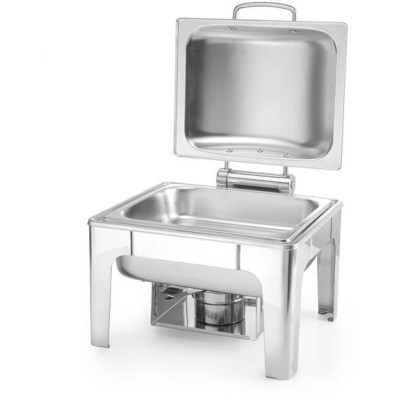 Chafing GN 1/2 saténový vzhled, HENDI, Profi Line, 4L, 365x370x(H)280mm