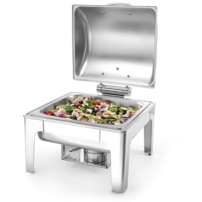 Chafing GN 2/3 vysoký lesk, HENDI, Profi Line, 6L, 395x405x(H)320mm