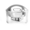Chafing kulatý, saténový vzhled, HENDI, Profi Line, 6L, 465x420x(H)320mm