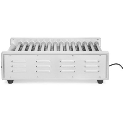 Gril válečkový na párky – dvouzénový, HENDI, 14 válečků, 230V/1480W, 520x650x(H)176mm