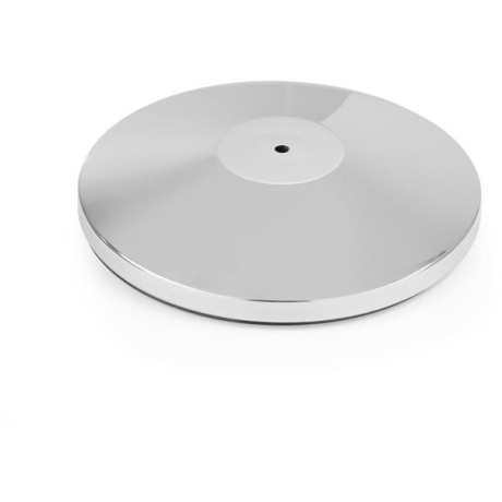 Základna pro sloupek se stříbrnou chromovou bariérou, HENDI, ø360x(H)65mm