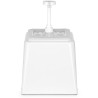 Zásobník na omáčky s pumpičkou, HENDI, 2,5L, Bílá, 230x210x(H)327mm
