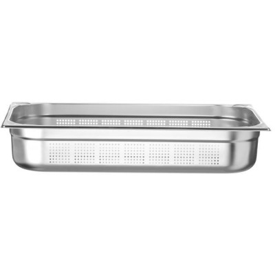 Kontejner GN 1/1 perforovaný, HENDI, Kitchen Line, GN 1/1, 14L, (H)100mm