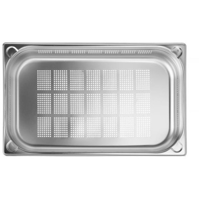 Kontejner GN 1/1 perforovaný, HENDI, Kitchen Line, GN 1/1, 14L, (H)100mm