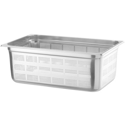 Kontejner GN 1/1 perforovaný, HENDI, Profi Line, GN 1/1, 28L, (H)200mm