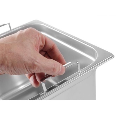 Nádoba GN 1/1 se zasouvacími držadly, HENDI, Profi Line, GN 1/1, 28L, (H)200mm