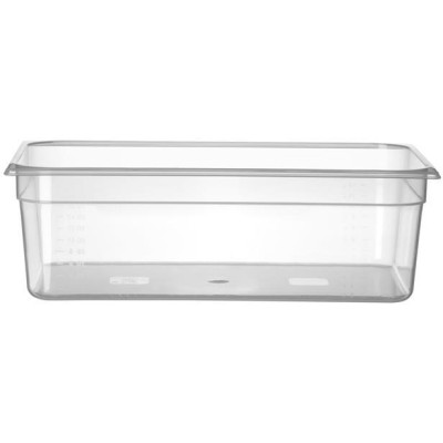 Kontejner GN 1/1 polypropylen, HENDI, Profi Line, GN 1/1, 21L, Průhledná, 530x325x(H)150mm
