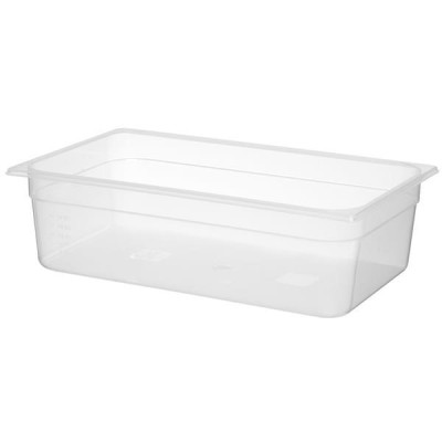 Kontejner GN 1/1 polypropylen, HENDI, Profi Line, GN 1/1, 21L, Průhledná, 530x325x(H)150mm