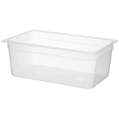 Kontejner GN 1/1 polypropylen, HENDI, Profi Line, GN 1/1, 28L, Průhledná, 530x325x(H)200mm