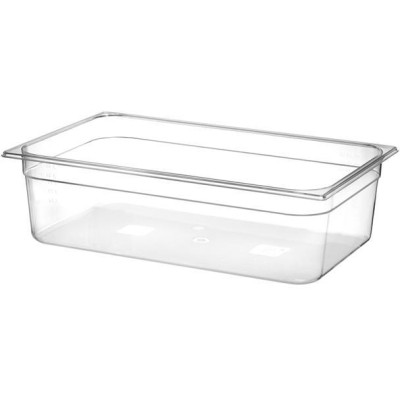 Kontejner GN 1/1 polykarbonát, HENDI, Profi Line, GN 1/1, 21L, Průhledná, 530x325x(H)150mm