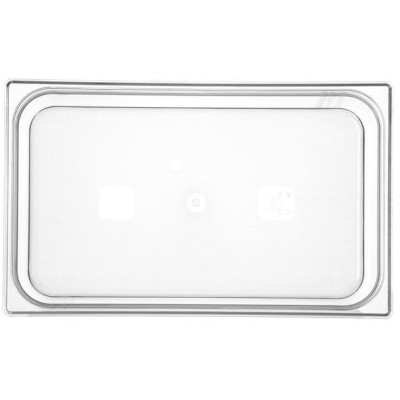 Kontejner GN 1/1 polykarbonát, HENDI, Profi Line, GN 1/1, 21L, Průhledná, 530x325x(H)150mm