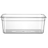 Kontejner GN 1/1 polykarbonát, HENDI, Profi Line, GN 1/1, 24L, Průhledná, 530x325x(H)200mm