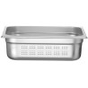 Kontejner GN 1/2 perforovaný, HENDI, Profi Line, GN 1/2, 6,5L, (H)100mm