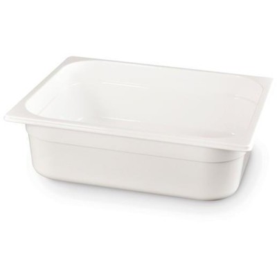 Kontejner GN 1/2 bílý polykarbonát, HENDI, GN 1/2, 4L, Bílá, 325x265x(H)65mm
