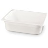 Kontejner GN 1/2 bílý polykarbonát, HENDI, GN 1/2, 4L, Bílá, 325x265x(H)65mm