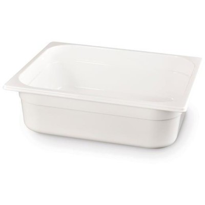 Kontejner GN 1/2 bílý polykarbonát, HENDI, GN 1/2, 6,5L, Bílá, 325x265x(H)100mm