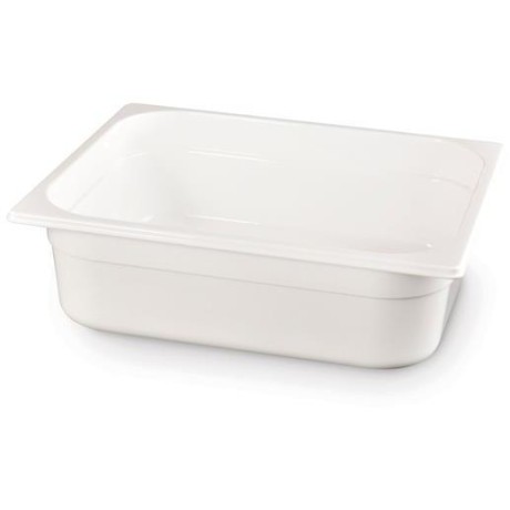 Kontejner GN 1/2 bílý polykarbonát, HENDI, GN 1/2, 6,5L, Bílá, 325x265x(H)100mm