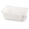 Kontejner GN 1/2 bílý polykarbonát, HENDI, GN 1/2, 6,5L, Bílá, 325x265x(H)100mm