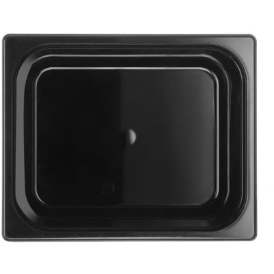 Kontejner GN 1/2 černý polykarbonát, HENDI, Profi Line, 12,5L, Černá, 325x265x(H)200mm