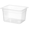Kontejner GN 1/2 polypropylen, HENDI, Profi Line, GN 1/2, 11L, Průhledná, 325x265x(H)200mm