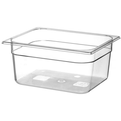 Kontejner GN 1/2 polykarbonát, HENDI, Profi Line, GN 1/2, 9,5L, Průhledná, 325x265x(H)150mm