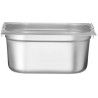 Kontejner GN 1/2 s držadly, HENDI, Budget Line, GN 1/2, 9,5L, 325x265x(H)150mm