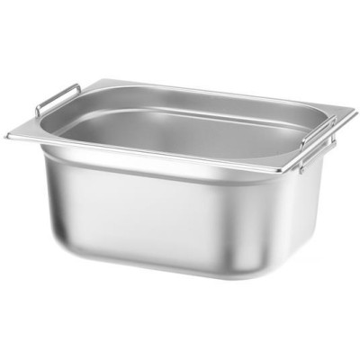Kontejner GN 1/2 s držadly, HENDI, Budget Line, GN 1/2, 9,5L, 325x265x(H)150mm